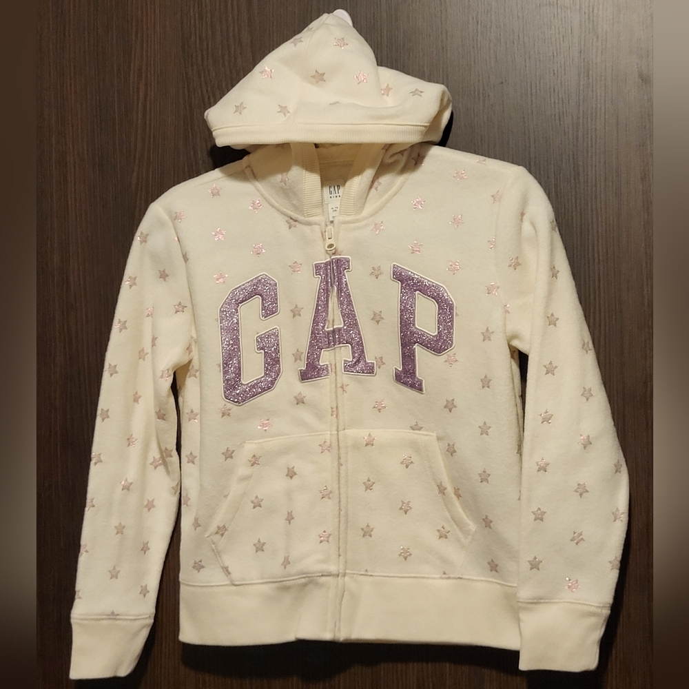 Kids Gap Logo Hoodie Sweatshirt in Heavyweight Fleece  Size: XL